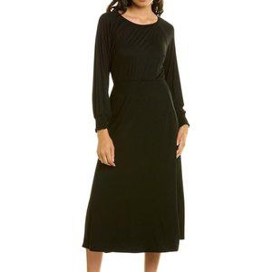 BB Dakota All Day Everyday Casual Maxi Dress Olive Green Size M